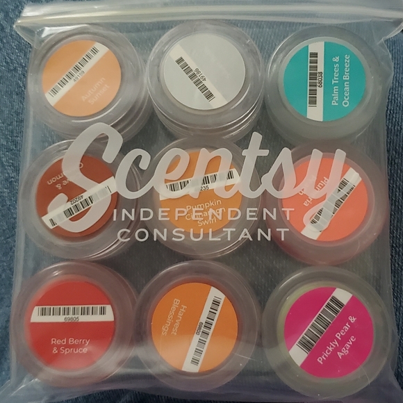 Scentsy Tester 9 pack - Picture 2 of 2